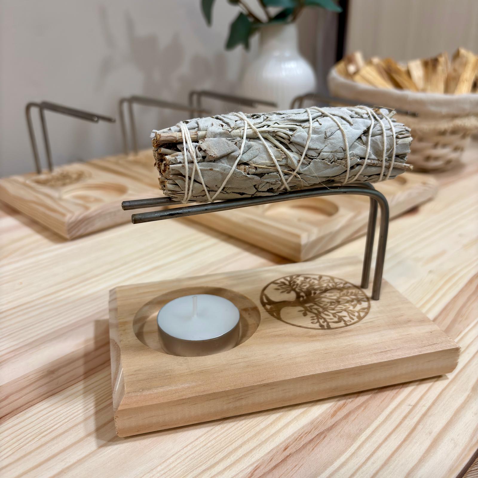 Quemador Palo Santo (árbol de la vida)