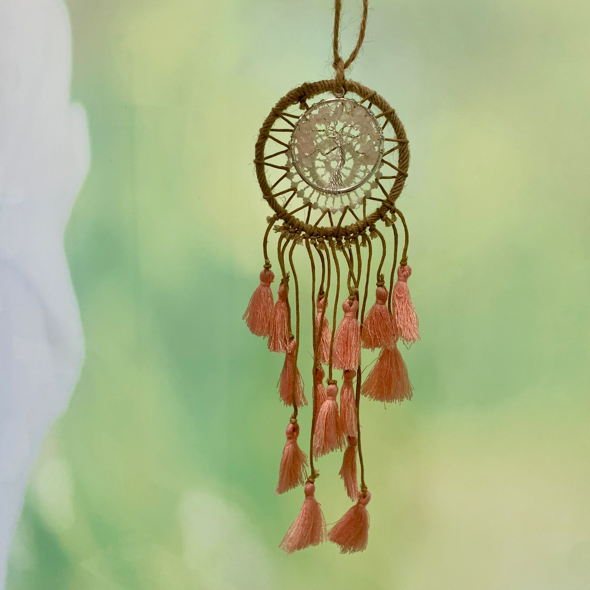 Atrapasueños con árbol de la vida - Imagen 5