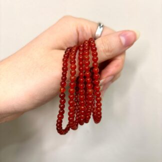 Pulsera Carneola - 4mm