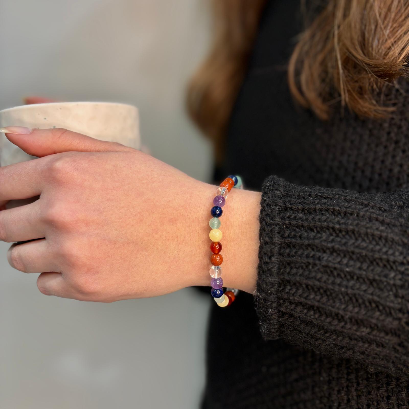 Pulsera 7 Chakras - 6mm