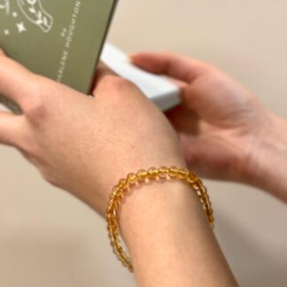 Pulsera Citrino - 5mm