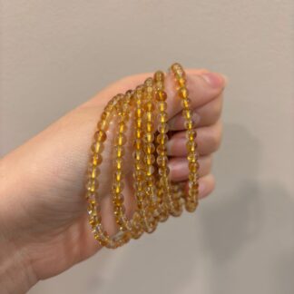 Pulsera Citrino - 5mm