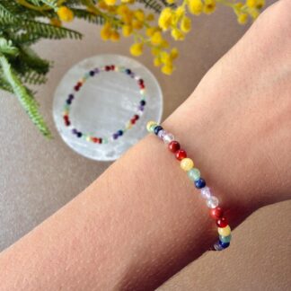 Pulsera 7 Chakras - 4mm