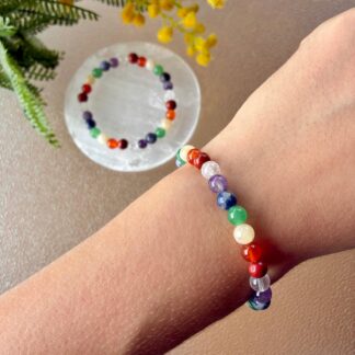 Pulsera 7 Chakras - 6mm