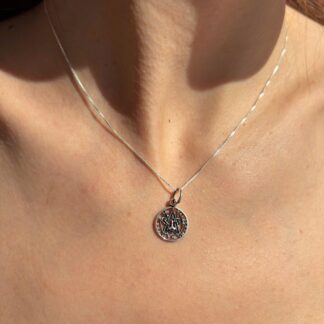 Colgante Tetragramatón plata - pequeño