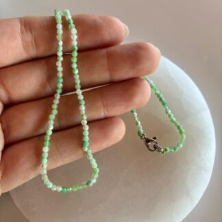 Collar de Jade Facetado