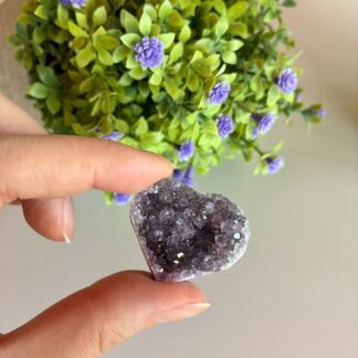 Corazón de Amatista Mini