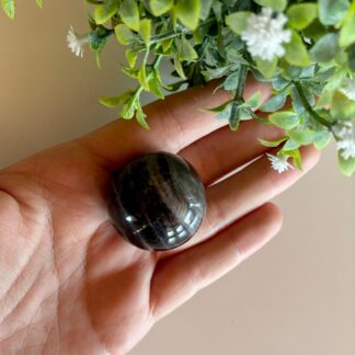 Esfera de Obsidiana Plateada #2