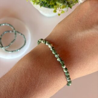 Pulsera Ágata Árbol Facetada