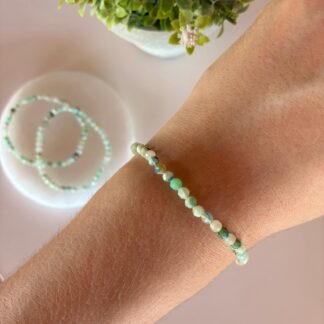 Pulsera Amazonita Facetada