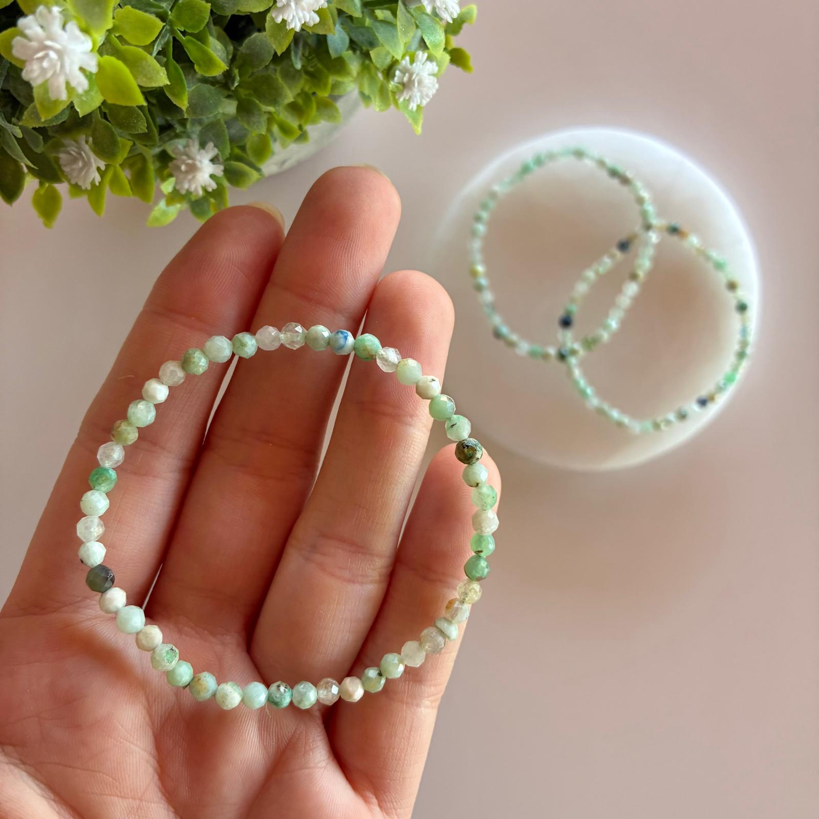 Pulsera Amazonita Facetada - Imagen 2