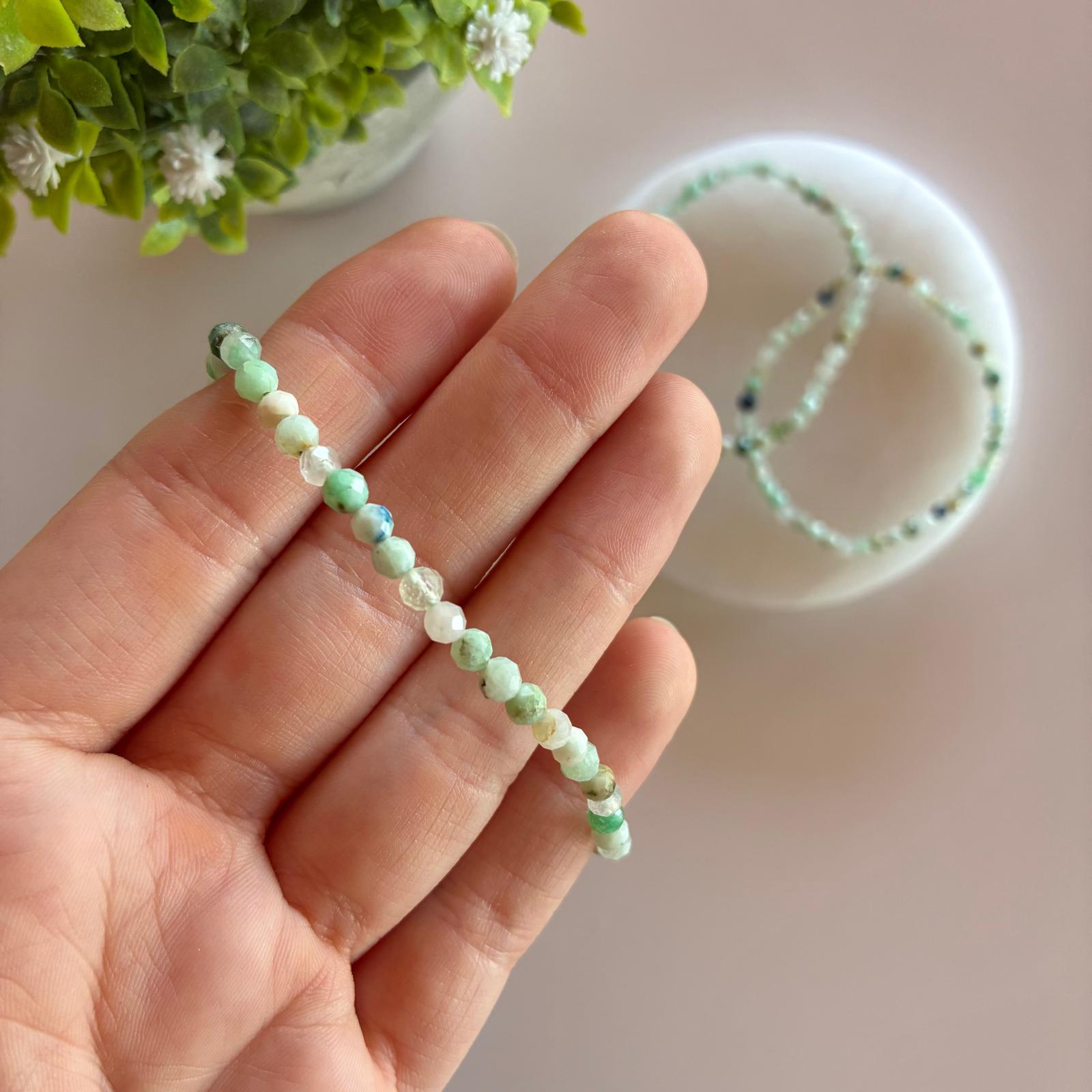 Pulsera Amazonita Facetada - Imagen 4