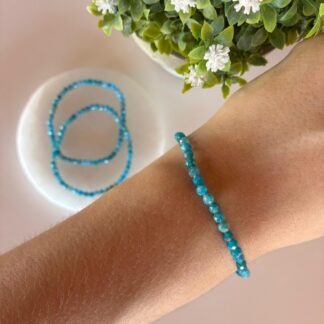 Pulsera Apatito Facetada