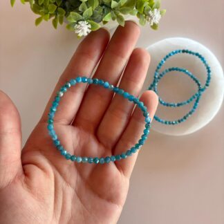 Pulsera Apatito Facetada