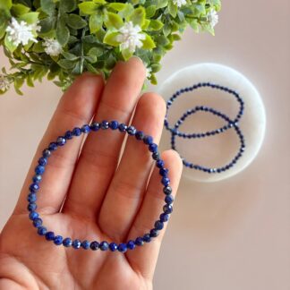 Pulsera Lapislázuli Facetada