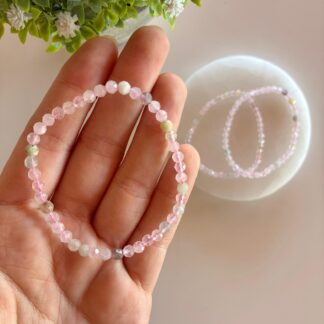 Pulsera Morganita Facetada