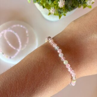 Pulsera Morganita Facetada