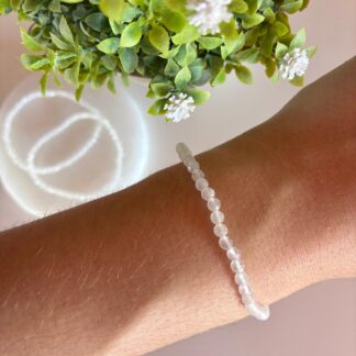 Pulsera Piedra Luna Facetada