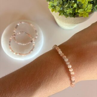 Pulsera Piedra Sol Facetada