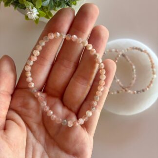 Pulsera Piedra Sol Facetada