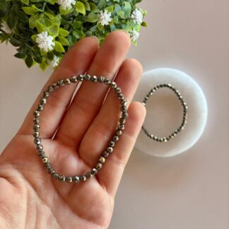 Pulsera Pirita Facetada