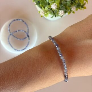 Pulsera Zafiro Facetada