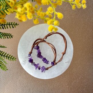 Pulsera Amatista Ajustable