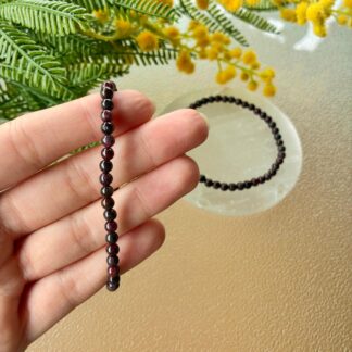 Pulsera Granate- 4mm