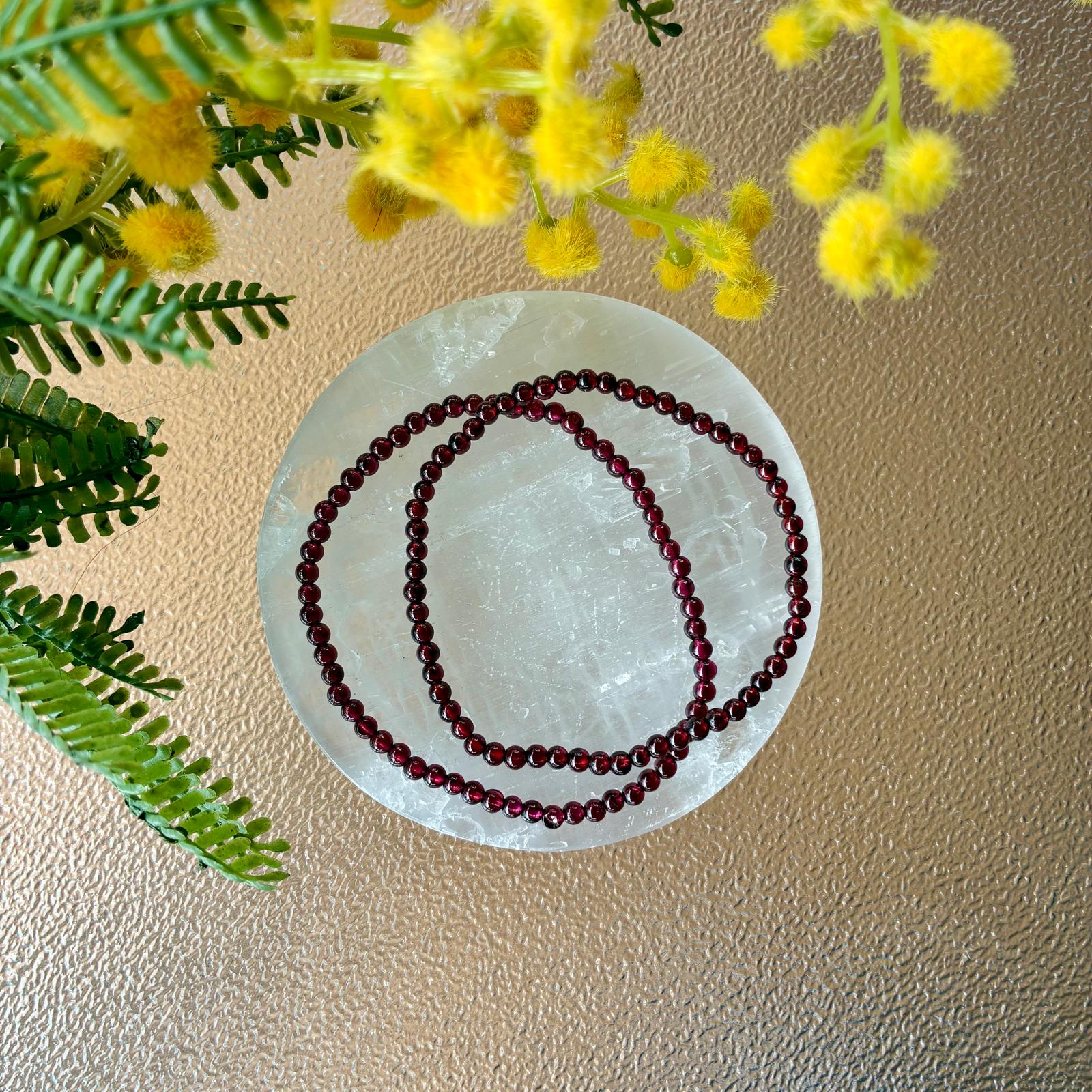 Pulsera Granate- 3mm - Imagen 4