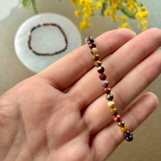 Pulsera Mokaita Facetada