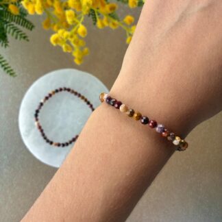 Pulsera Mokaita Facetada