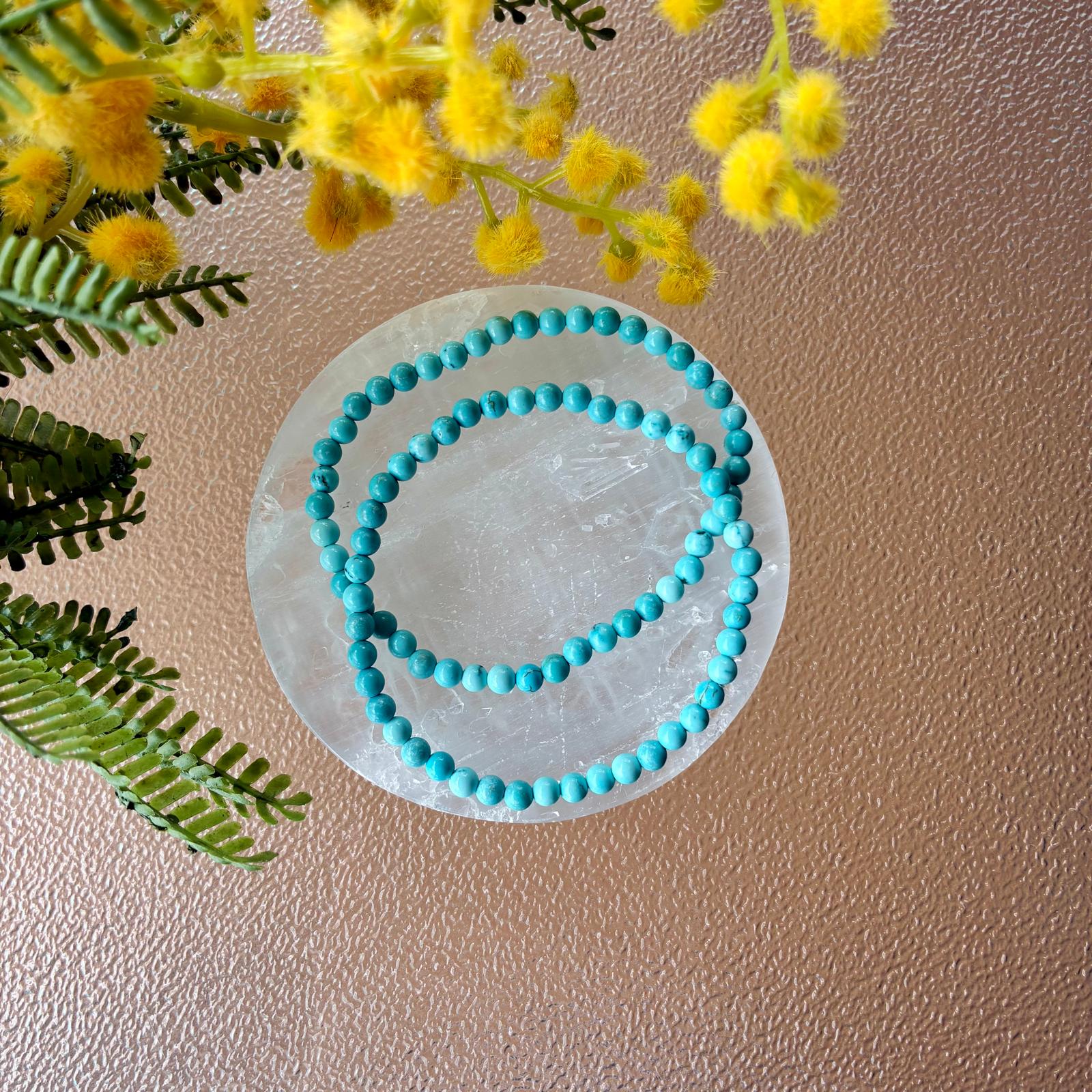Pulsera Turquesa - 4mm - Imagen 2