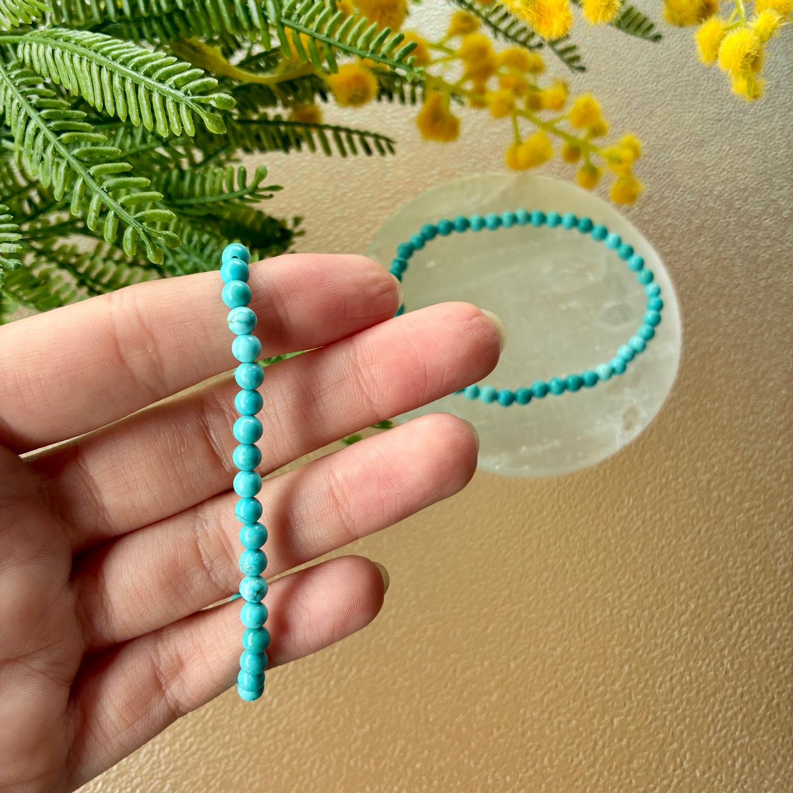 Pulsera Turquesa - 4mm - Imagen 3